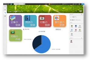 kintoneルート営業支援ポータル